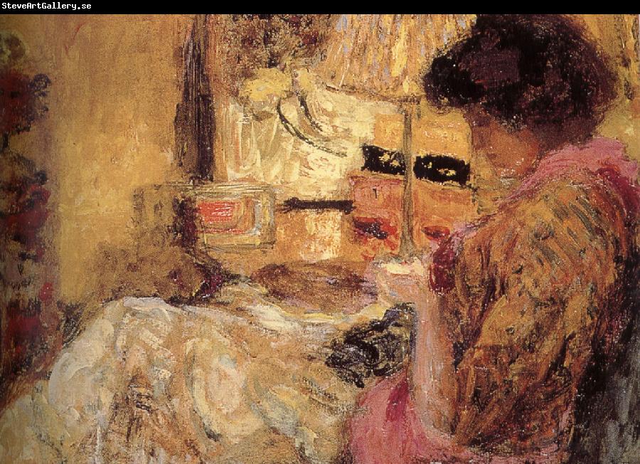 Edouard Vuillard Sewing